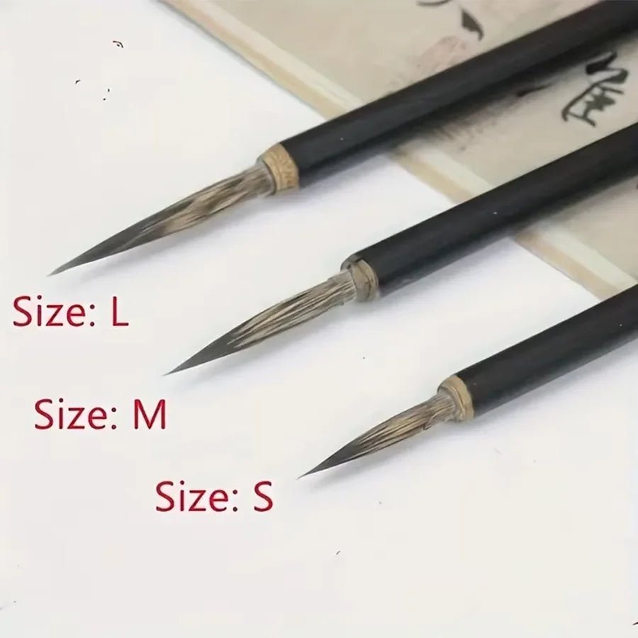 6 - Piece Chinese Calligraphy Brush Set - Onlytenbucks.com