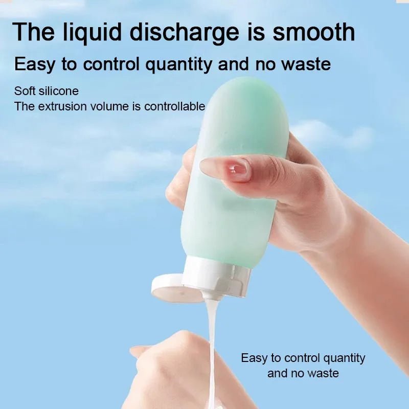 60ml Silicone Travel Bottles – Refillable Leakproof Toiletry Container - Onlytenbucks.com