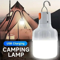 60W Rechargeable LED Emergency Light – USB Camping Lantern for Outdoors, Night Markets, and Power Outages - Onlytenbucks.com