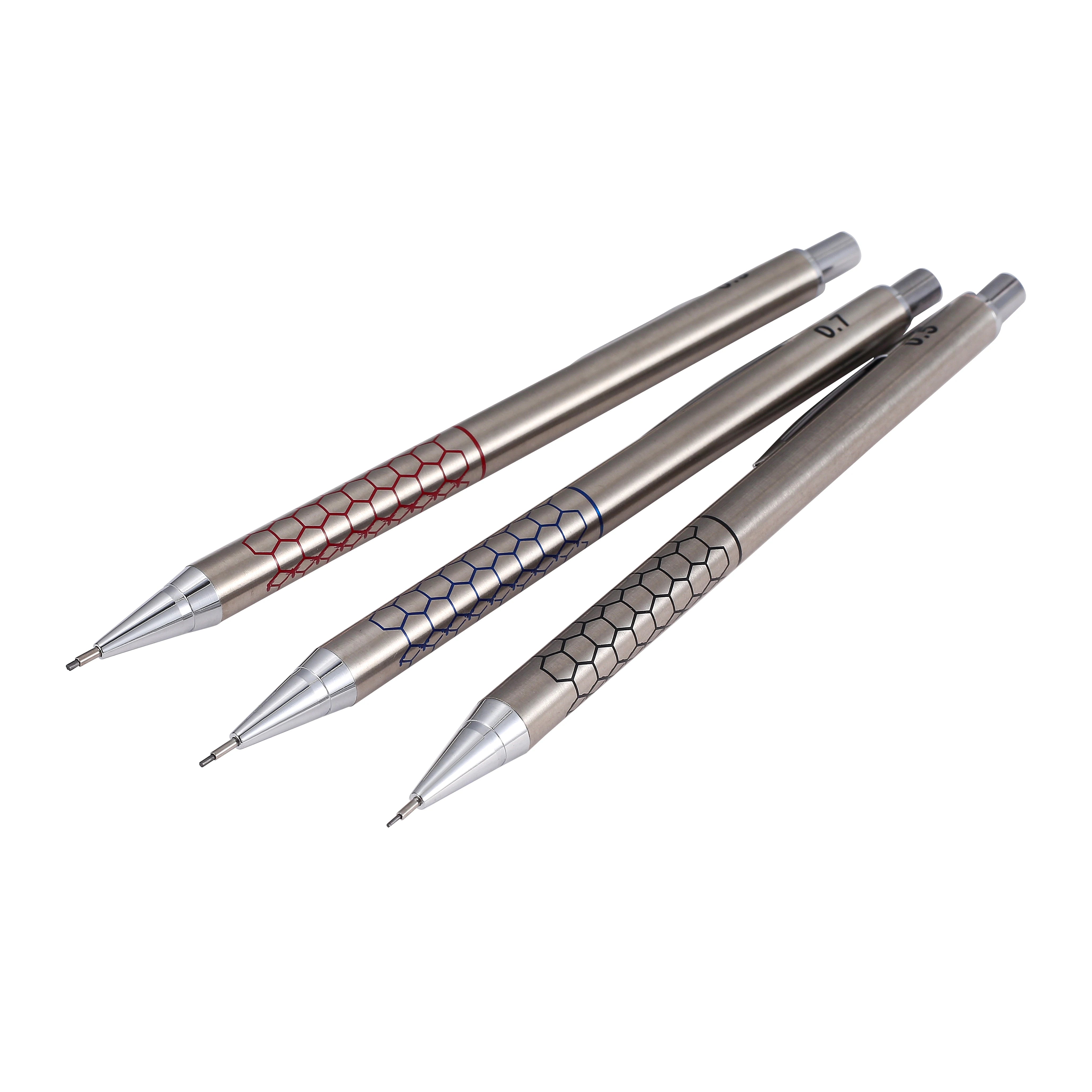 7 - Piece Metal Mechanical Pencil Set - Onlytenbucks.com