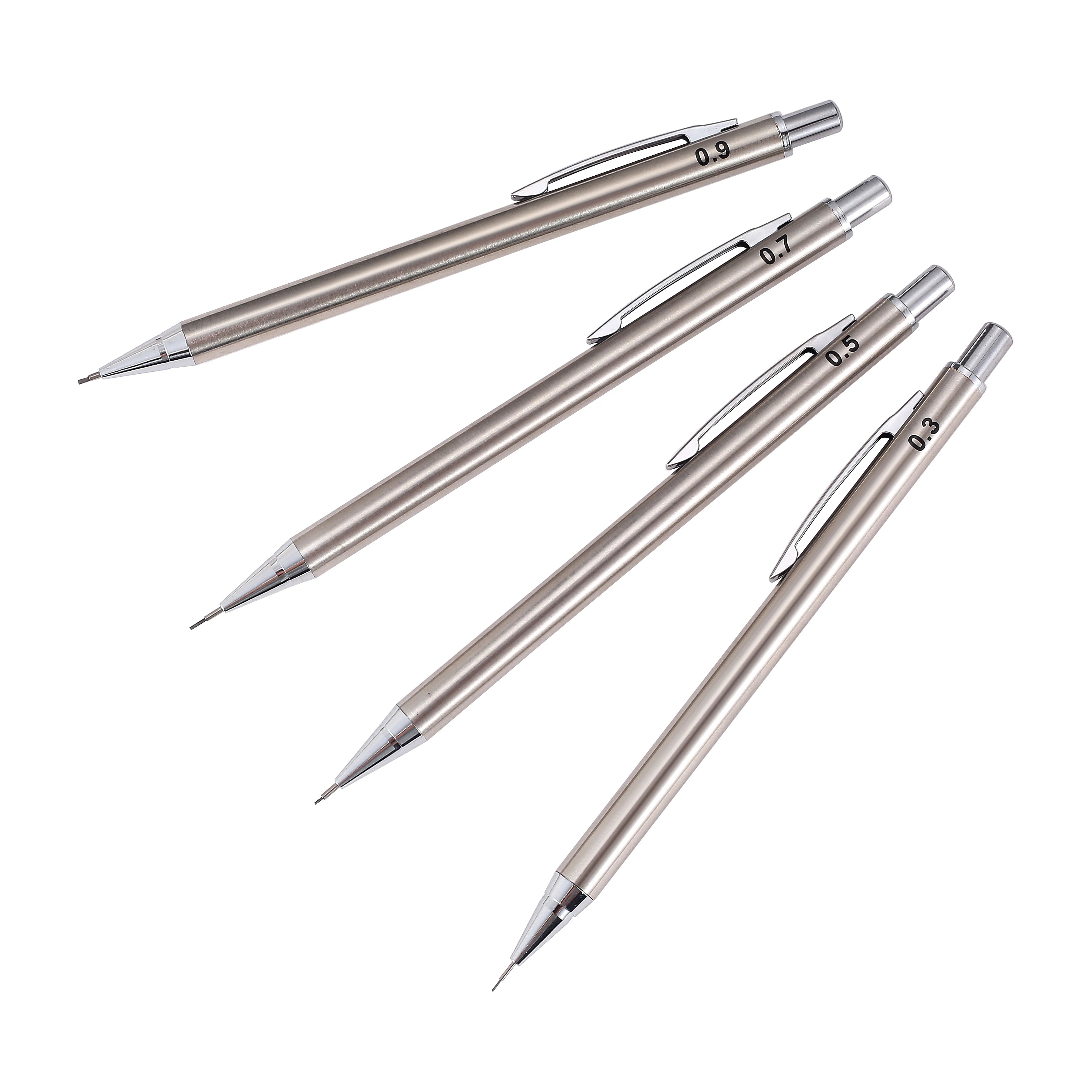 7 - Piece Metal Mechanical Pencil Set - Onlytenbucks.com