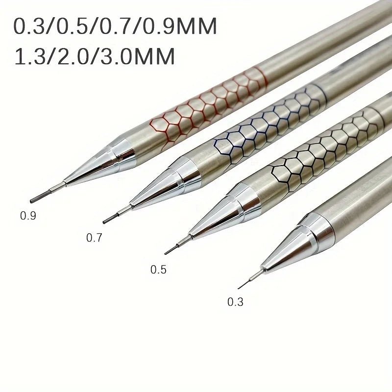 7 - Piece Metal Mechanical Pencil Set - Onlytenbucks.com