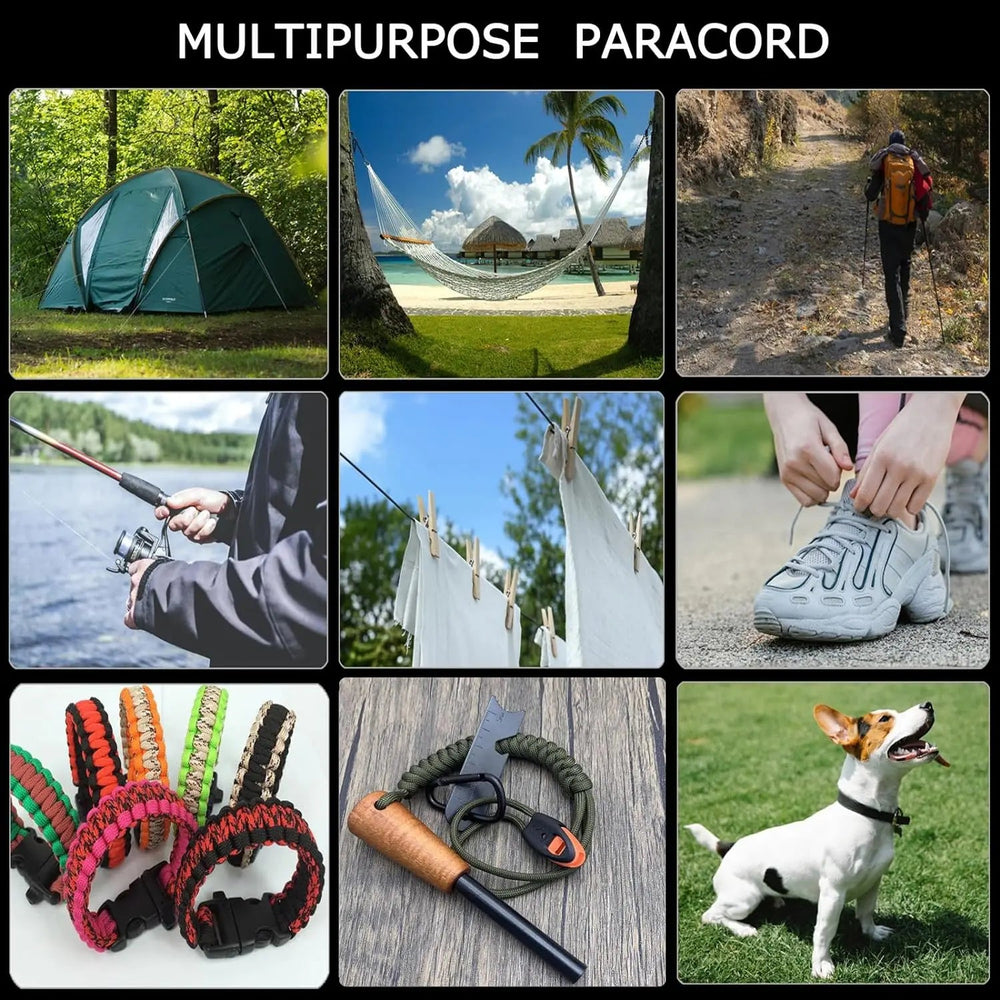 9-Core 650lb Paracord – 31m Tactical Survival Rope for Outdoor and DIY Use - Onlytenbucks.com