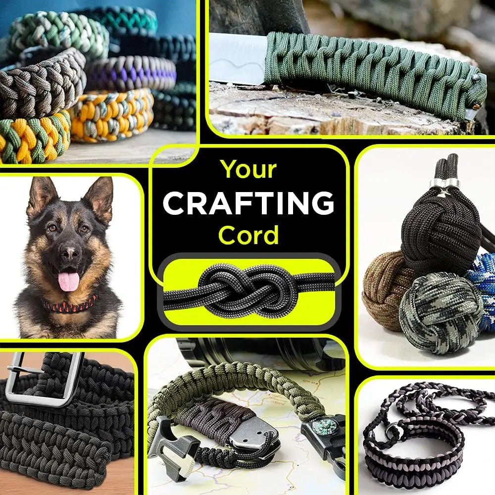 9-Core 650lb Paracord – 31m Tactical Survival Rope for Outdoor and DIY Use - Onlytenbucks.com