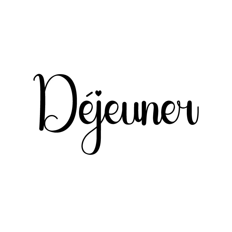 French Wedding Directional Sign Stickers | Baptism Party Personalized Vinyl Decals alternate view