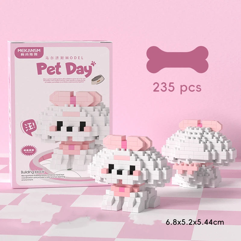18 in 1 Pet Animal Building Blocks Set | Kids Educational Toy lifestyle view