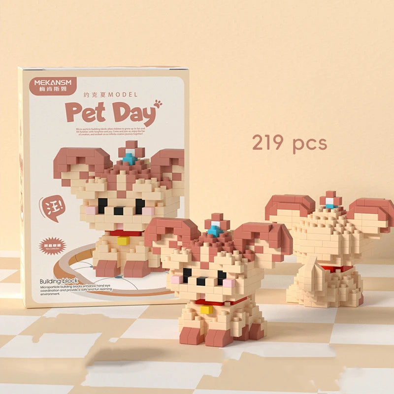 18 in 1 Pet Animal Building Blocks Set | Kids Educational Toy alternate view