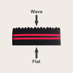 Oval Double-Sided Magic Twisted Hairbrush Sponge Brush For Natural Afro Coil Wave Drea close-up view
