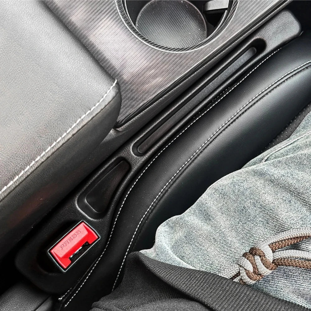 2 Pcs Car Seat Gap Storage Box Organizer close-up view