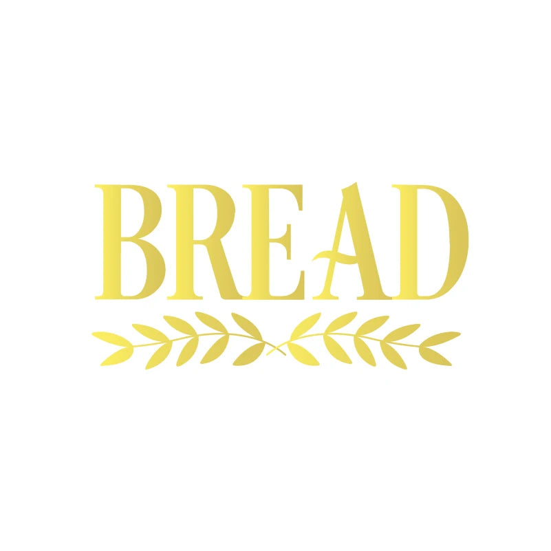 Farmhouse Bread Box Sticker | Kitchen Pantry Label Decal alternate view