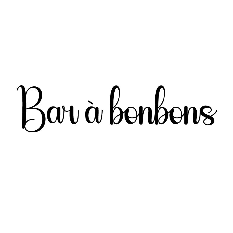 French Wedding Directional Sign Stickers | Baptism Party Personalized Vinyl Decals additional angle