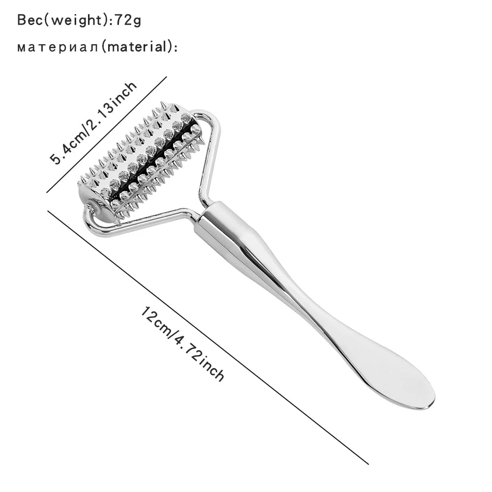 2in1 Mini Eye Massage Stick | Dual-Ended Facial Spoon and Massage Tool additional angle