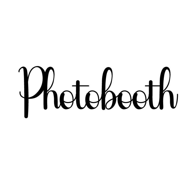 French Wedding Directional Sign Stickers | Baptism Party Personalized Vinyl Decals lifestyle view