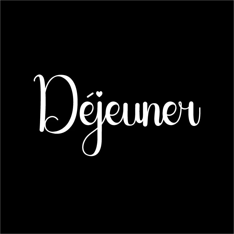 French Wedding Directional Sign Stickers | Baptism Party Personalized Vinyl Decals additional angle