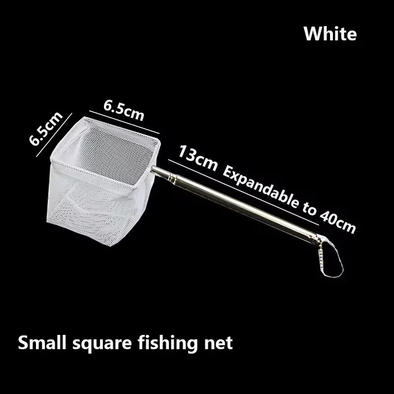 Small Fish and Shrimp Net | Stainless Steel Aquarium Cleaning Tool alternate view