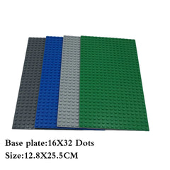 Classic Building Block Baseplates | 3-Pack Compatible Base Plates for Creative Construct detail view