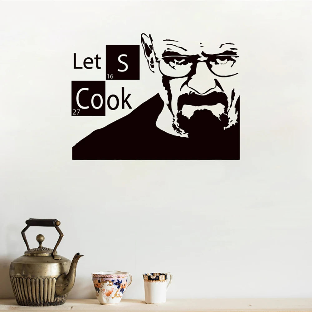 Instant Pot Vinyl Sticker | Kitchen Lets Cook Pressure Cooker Decal, Breaking Bad Hei alternate view