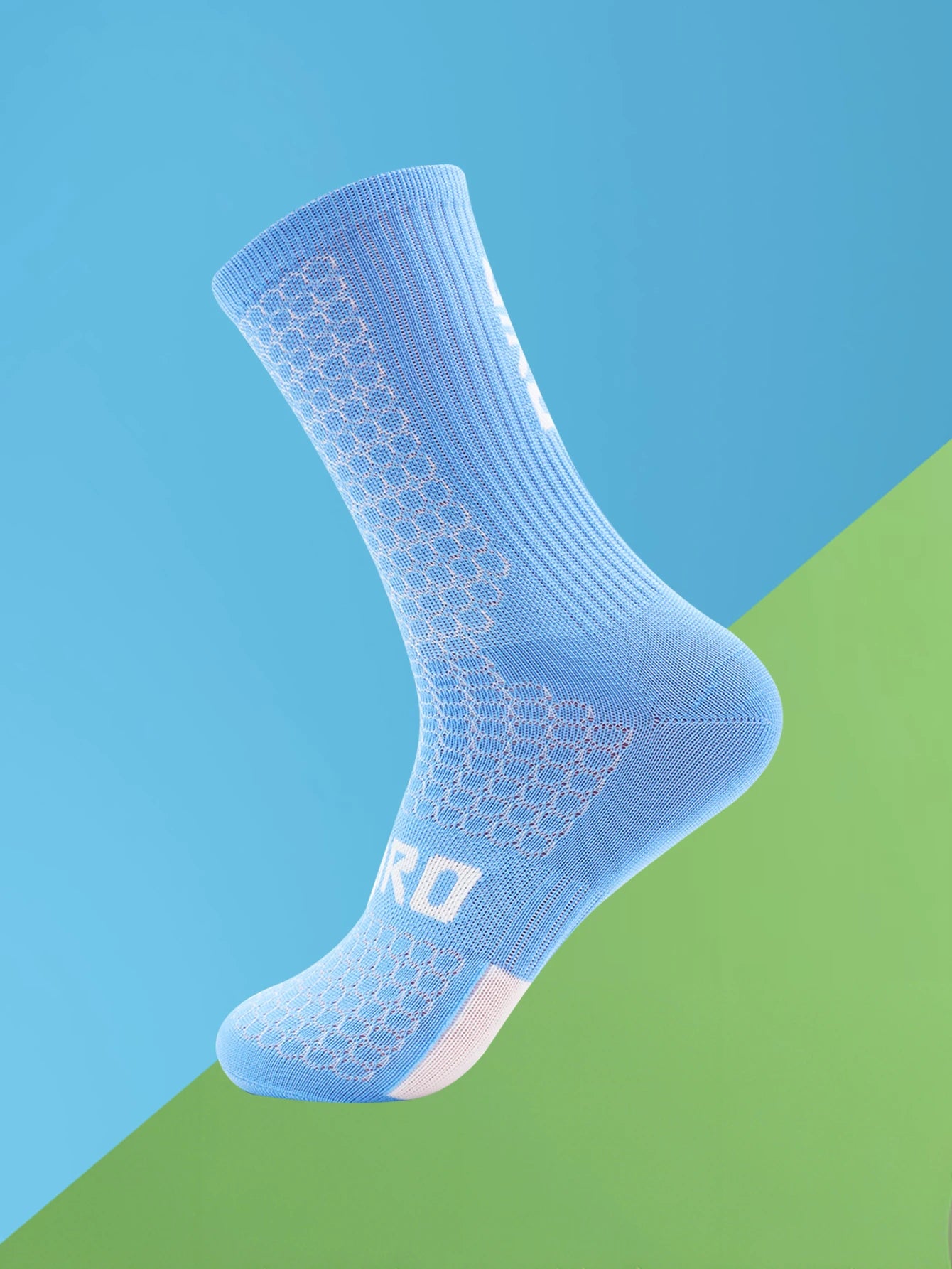 Men Knee High Socks Running Socks Sport Basketball Socks close-up view