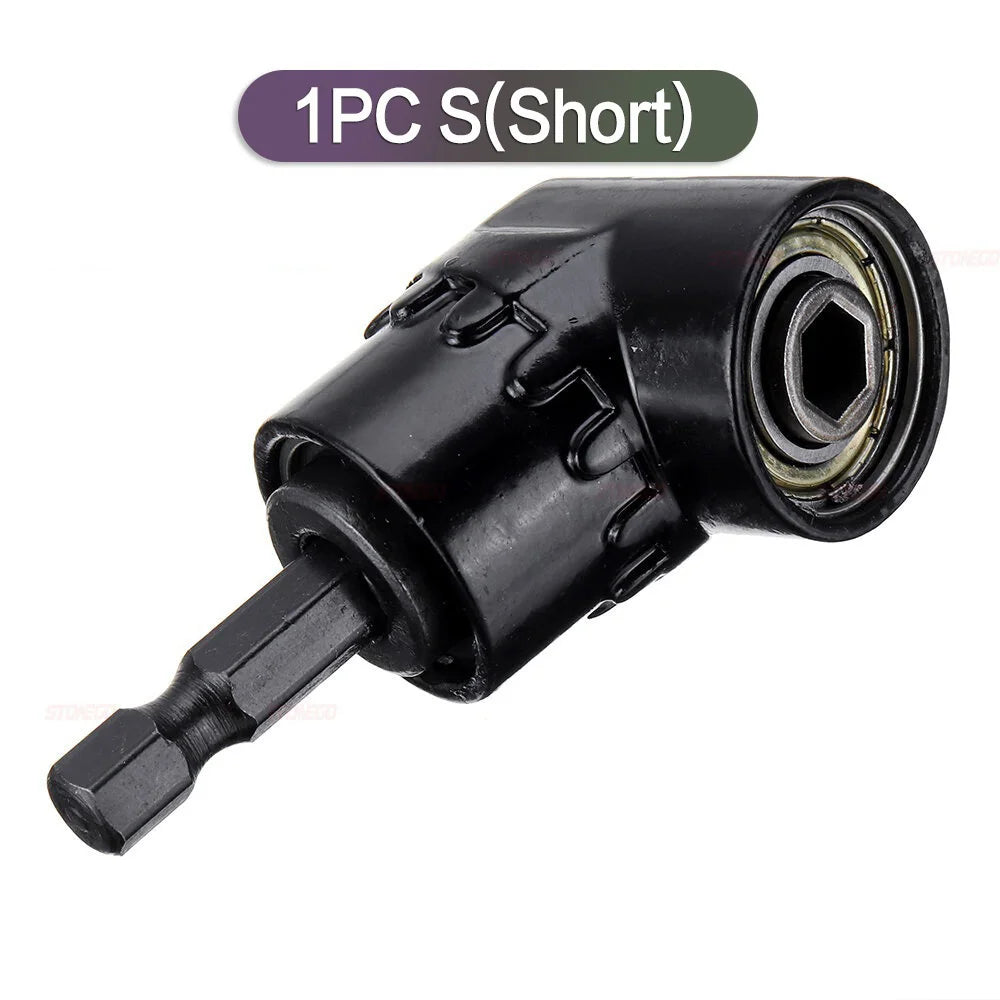 STONEGO 105 Degree Angle Extension Screwdriver Bit Holder | Right Angle Drill Attachm lifestyle view