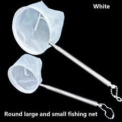 Small Fish and Shrimp Net | Stainless Steel Aquarium Cleaning Tool detail view