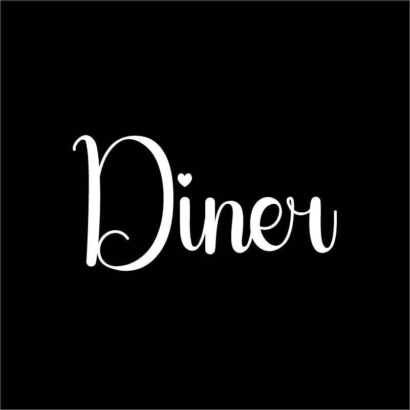 French Wedding Directional Sign Stickers | Baptism Party Personalized Vinyl Decals lifestyle view