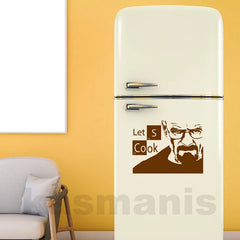 Instant Pot Vinyl Sticker | Kitchen Lets Cook Pressure Cooker Decal, Breaking Bad Heisen detail view