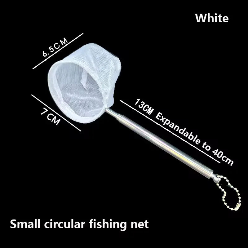 Small Fish and Shrimp Net | Stainless Steel Aquarium Cleaning Tool lifestyle view