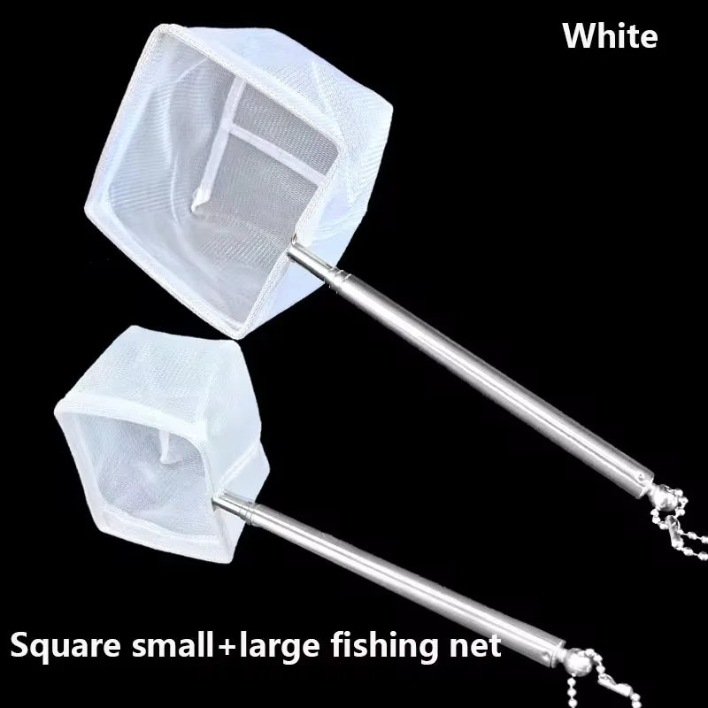 Small Fish and Shrimp Net | Stainless Steel Aquarium Cleaning Tool alternate view