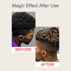 Oval Double-Sided Magic Twisted Hairbrush Sponge Brush For Natural Afro Coil Wave Dre alternate view