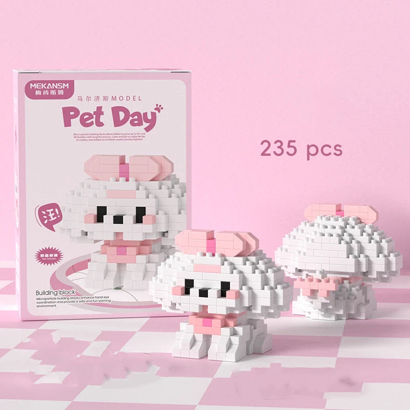18 in 1 Pet Animal Building Blocks Set | Kids Educational Toy lifestyle view