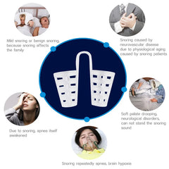 Anti Snoring Nose Clip | Breath Easy Nasal Dilator for Snoring Relief close-up view