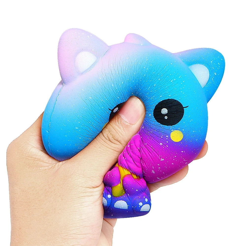Jumbo Squishy Kawaii Unicorn Horse Cake Deer Animal Panda Squishies | Slow Rising Stre close-up view