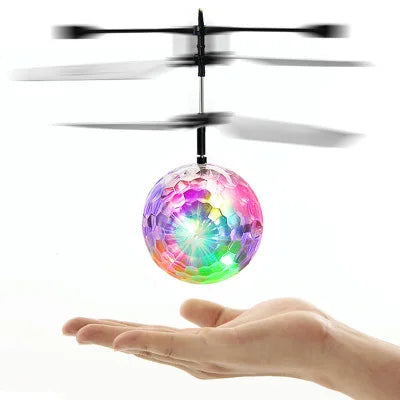 New Flying Ball Luminous Kid's Flight Balls Electronic Infrared Induction Aircraft Re alternate view