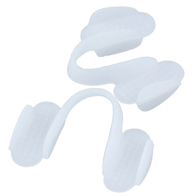 EVA Dental Mouth Guard for Teeth Straightening and Bruxism Relief | Orthodontic Traine close-up view