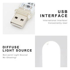 Portable USB LED Book Light | Touch Switch Reading Lamp detail view
