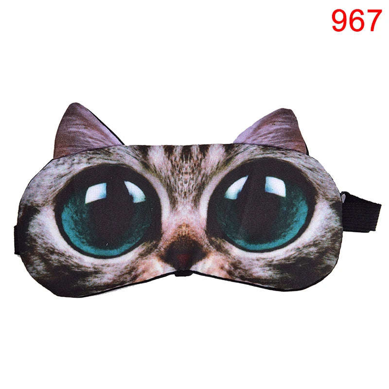 Cute Cat Dog Sleep Mask | Soft Eye Cover for Natural Sleeping alternate view