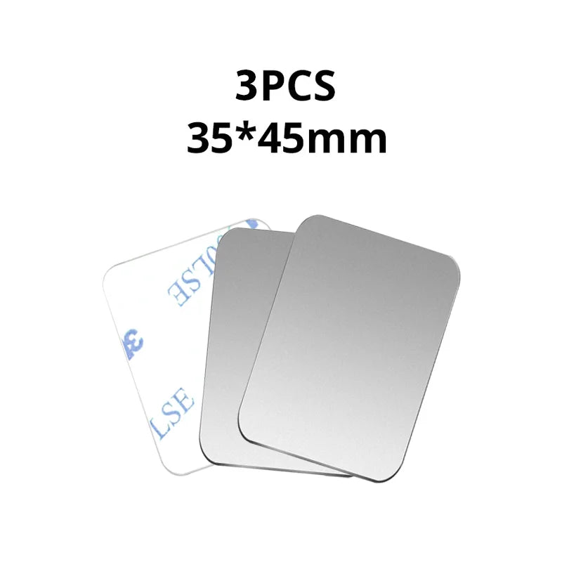 5PCS Car Phone Holder Metal Plate Magnetic Holder Round Square Sticker iron Sheet for Mo detail view