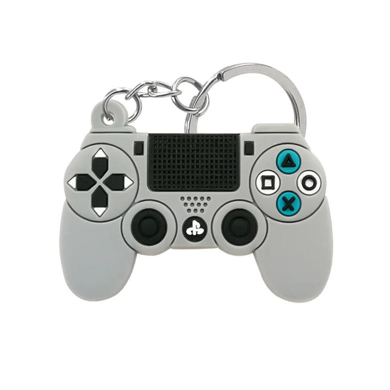 1PCS PVC new style Game Machine Keychain & Keyring Cute Gamepad Joystick Key Chain Keych detail view