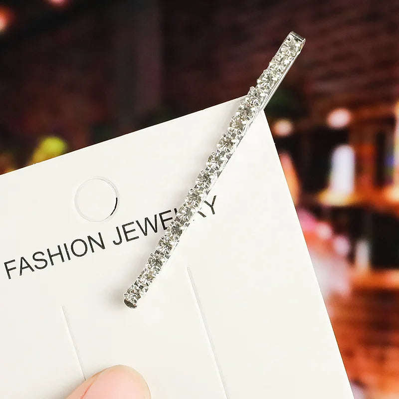 2020 New Elegant Rhinestone Hairpins Women Girls Hair Clips Pin Accessories Hair Ornaments Hairclip Hairgrip Barrettes Headdress