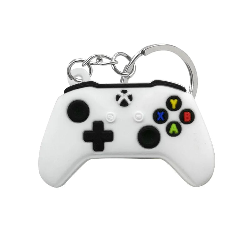 1PCS PVC new style Game Machine Keychain & Keyring Cute Gamepad Joystick Key Chain Ke alternate view