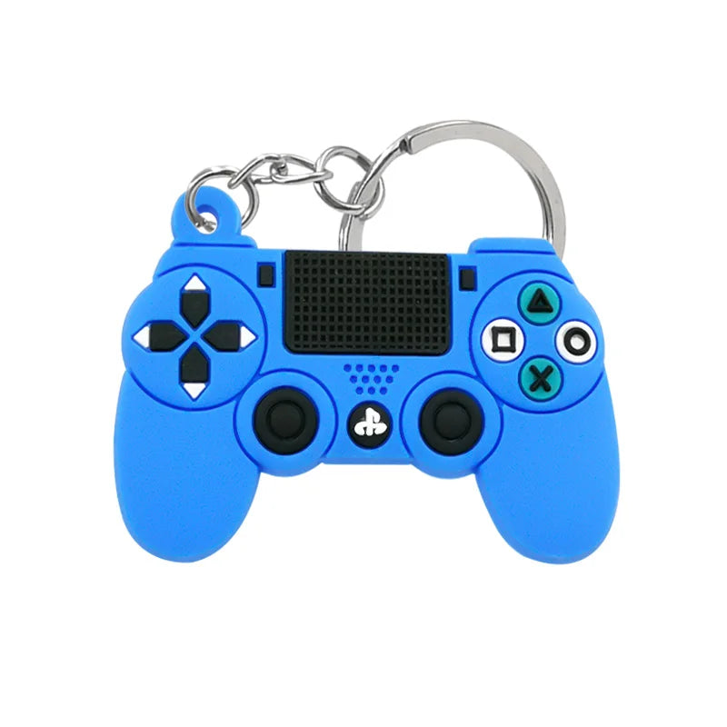 1PCS PVC new style Game Machine Keychain & Keyring Cute Gamepad Joystick Key Chain Ke alternate view
