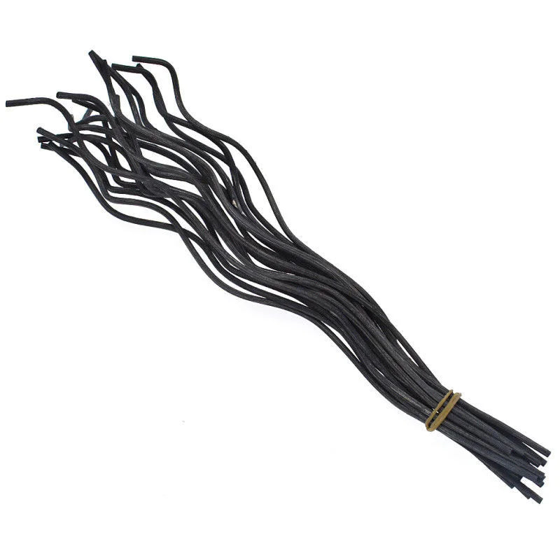 20Pcs Long Wavy Rattan Diffuser Sticks | Natural Reed Refills for Home Fragrance detail view