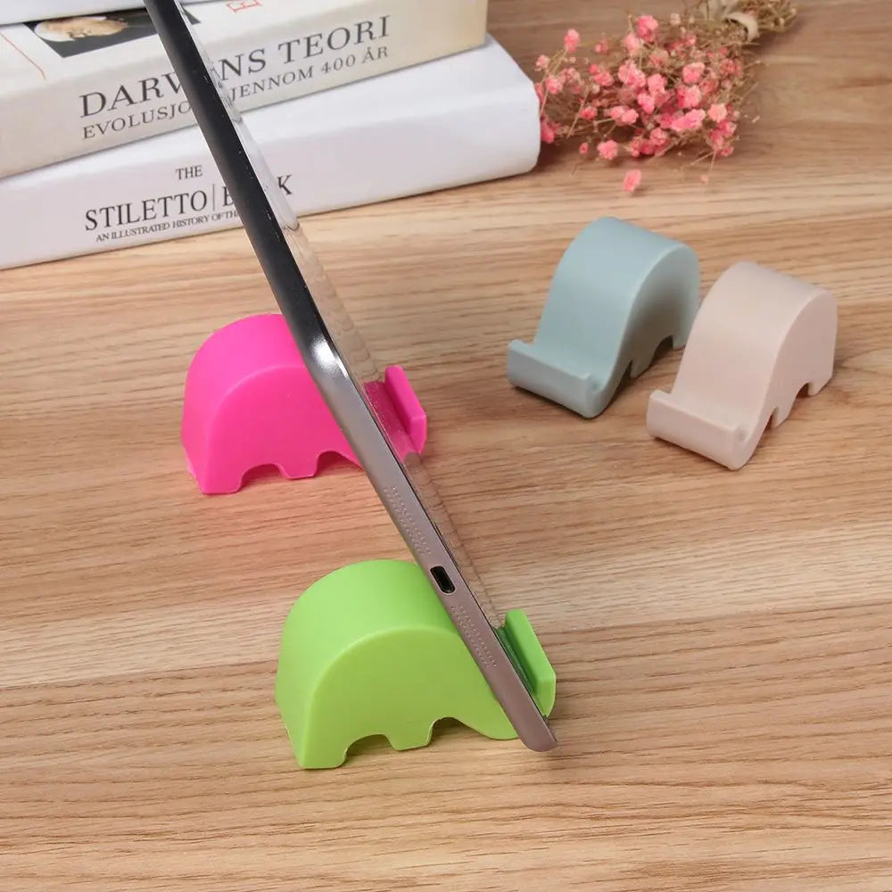 Candy Color Universal Mini Smart Phone Table Desk Mount Stand Phone Holder Bracket for close-up view