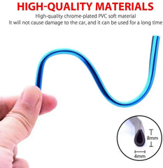 10 Pcs Car Air Vent Grille Decoration Trim Sticker U Style Air Conditioner Outlet Decora detail view