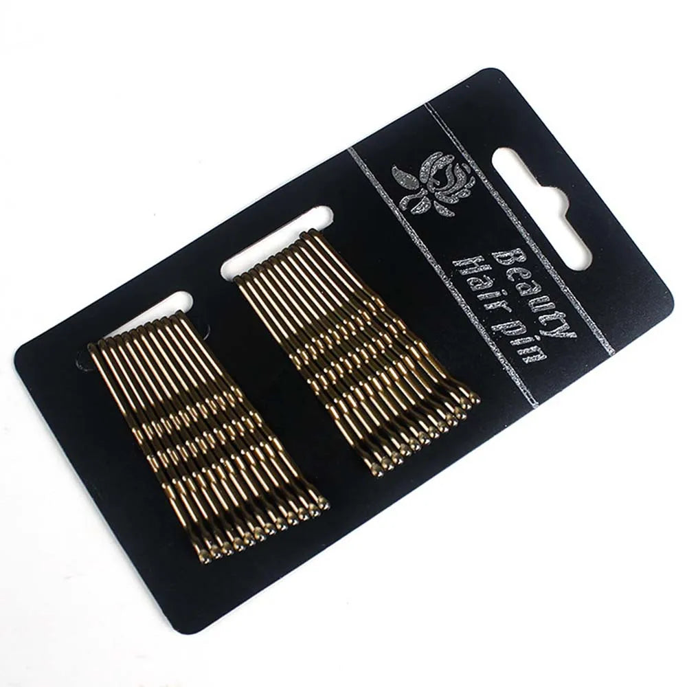 24Pcs/set Hair Clip Ladies Hairpins Girls Hairpin Curly Wavy Grips Hairstyle Hairpins lifestyle view