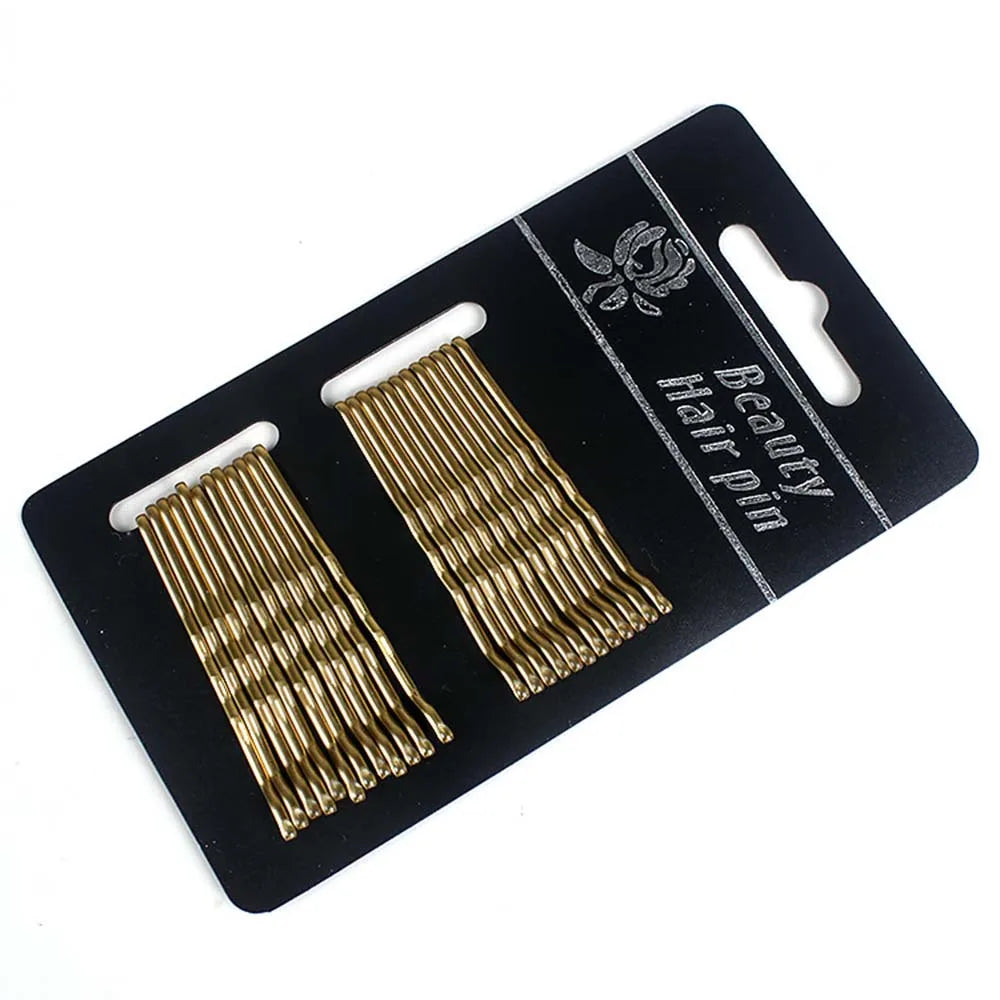 24Pcs/set Hair Clip Ladies Hairpins Girls Hairpin Curly Wavy Grips Hairstyle Hairpins Wo detail view