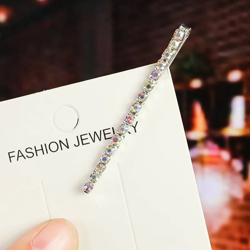 2020 New Elegant Rhinestone Hairpins Women Girls Hair Clips Pin Accessories Hair Ornaments Hairclip Hairgrip Barrettes Headdress