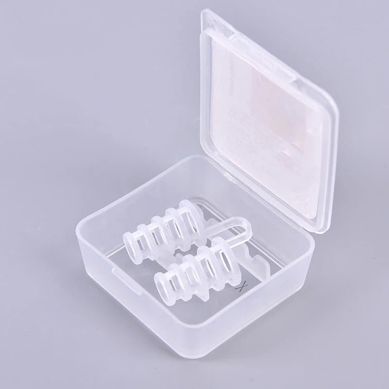 Nasal Dilators Anti Snoring Nose Clip | Breathable Sleep Aid for Congestion Relief additional angle