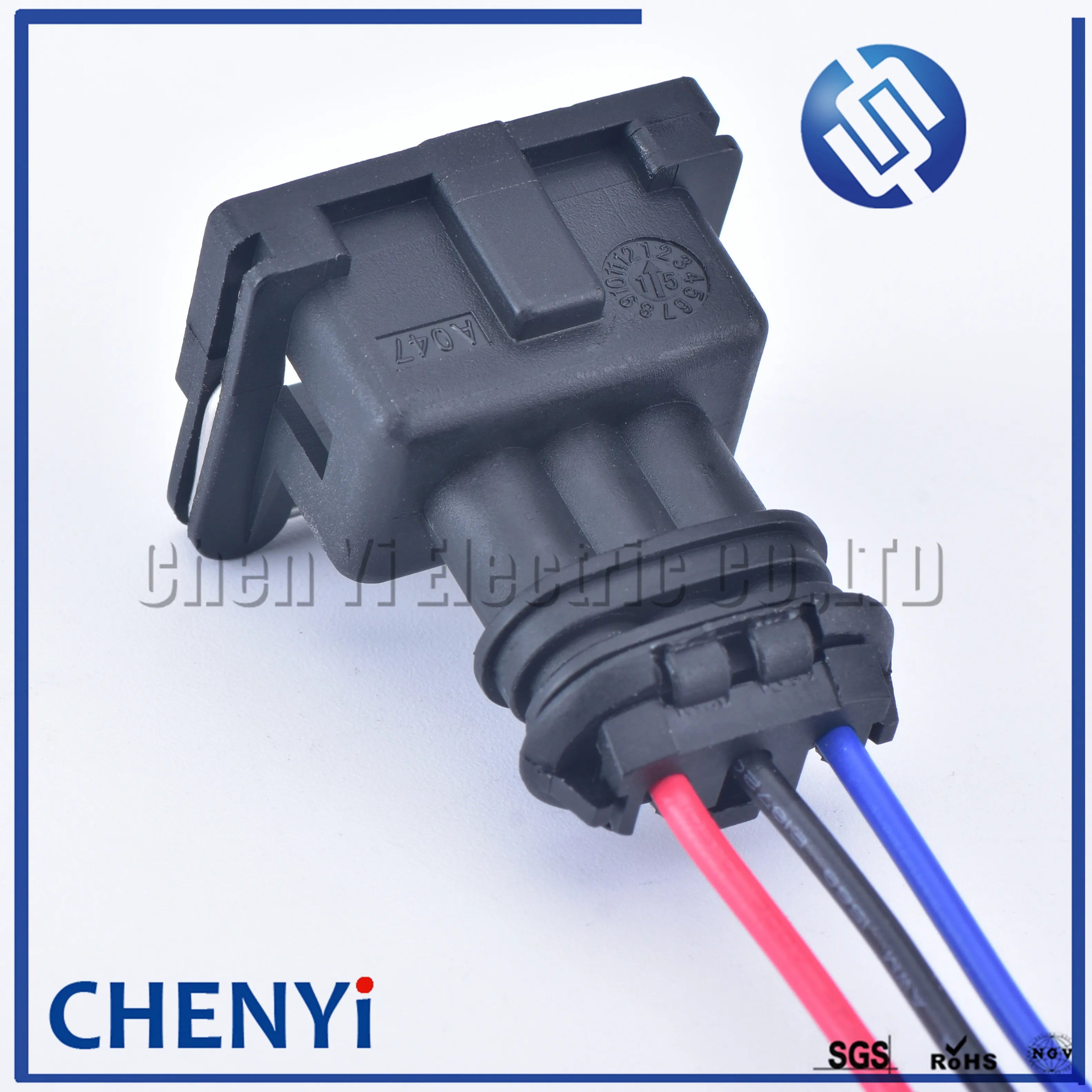 3 pin 282191-1 282729-1 EFI waterproof Fuel Injector connector EV1 Car Power Timer Connector Sensor Plug 1-962581-1 with wire