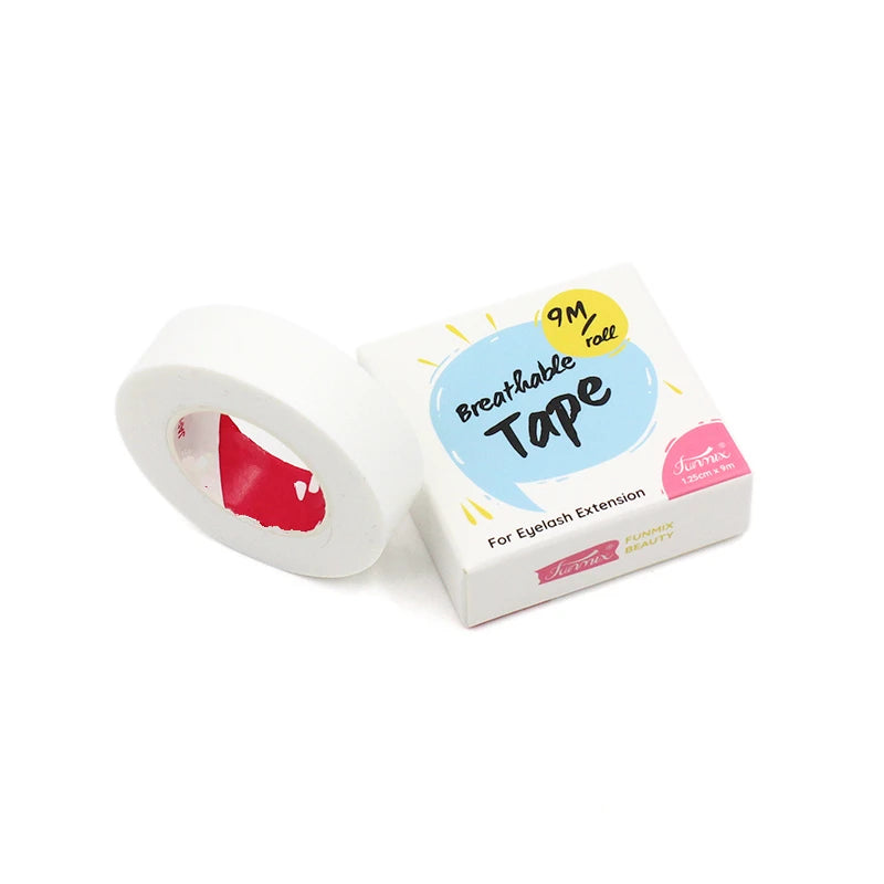 Breathable Medical Tape for Eyelash Extensions | Under Eye Patch Roll close-up view